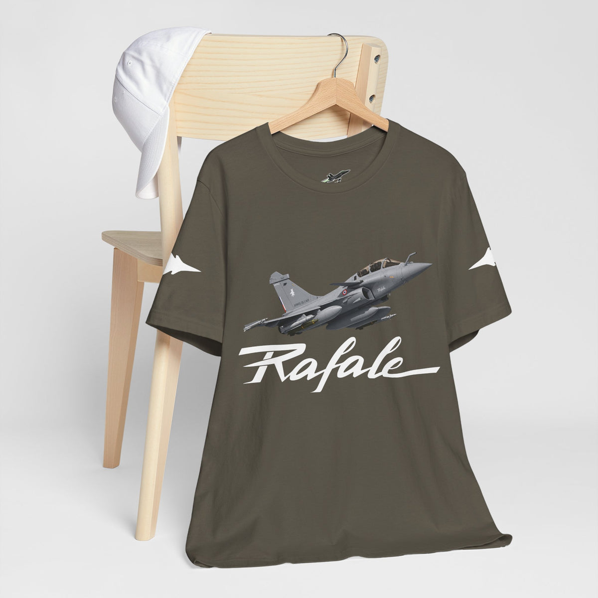 Dassault Rafale Fighter Jet Premium Tee in White