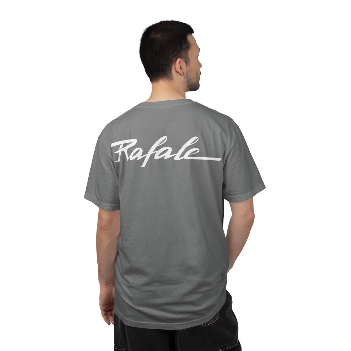 Rafale Jet Graphic T‑Shirt in White