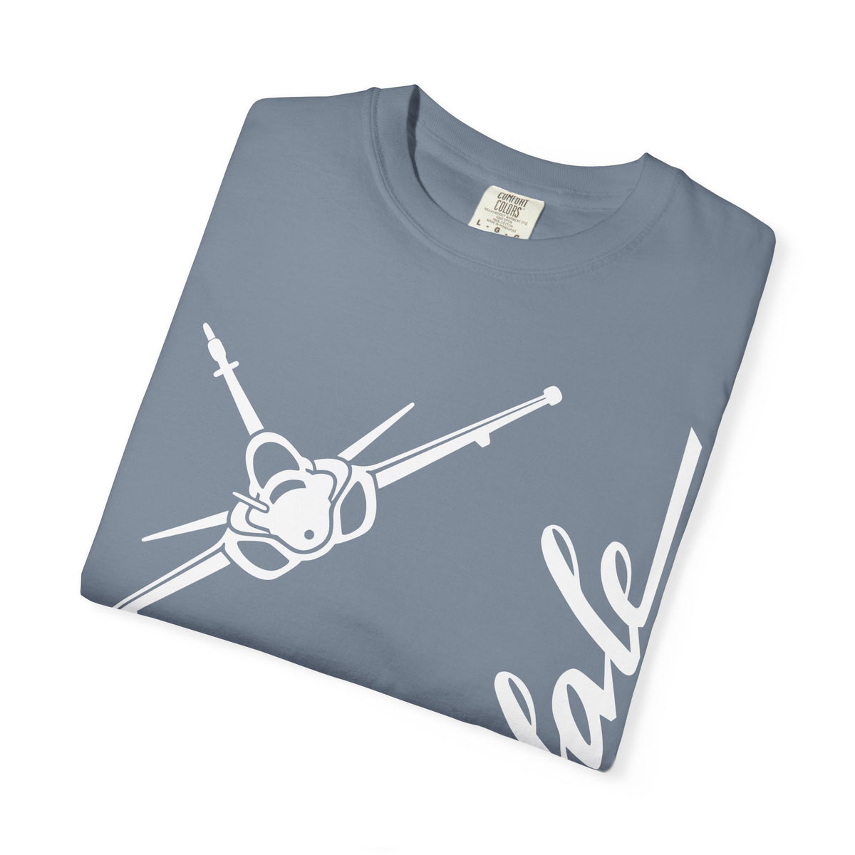 Rafale Jet Graphic T‑Shirt in White