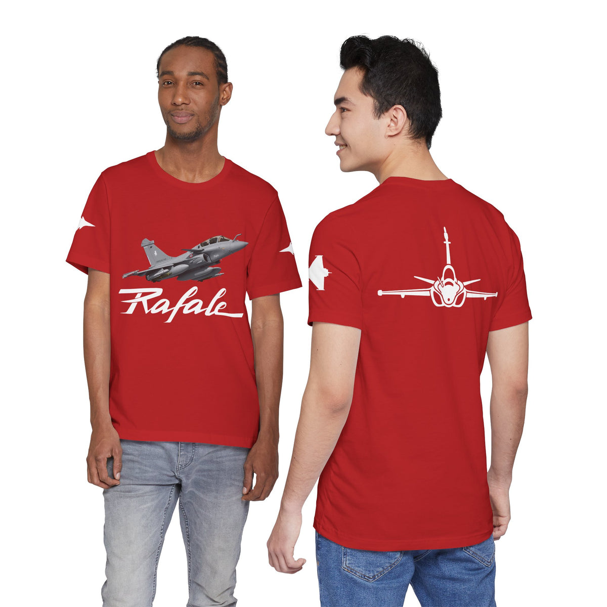 Dassault Rafale Fighter Jet Premium Tee in White