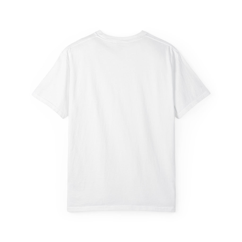Jet Fighter Pocket T‑Shirt — Minimal Military Aircraft Graphic