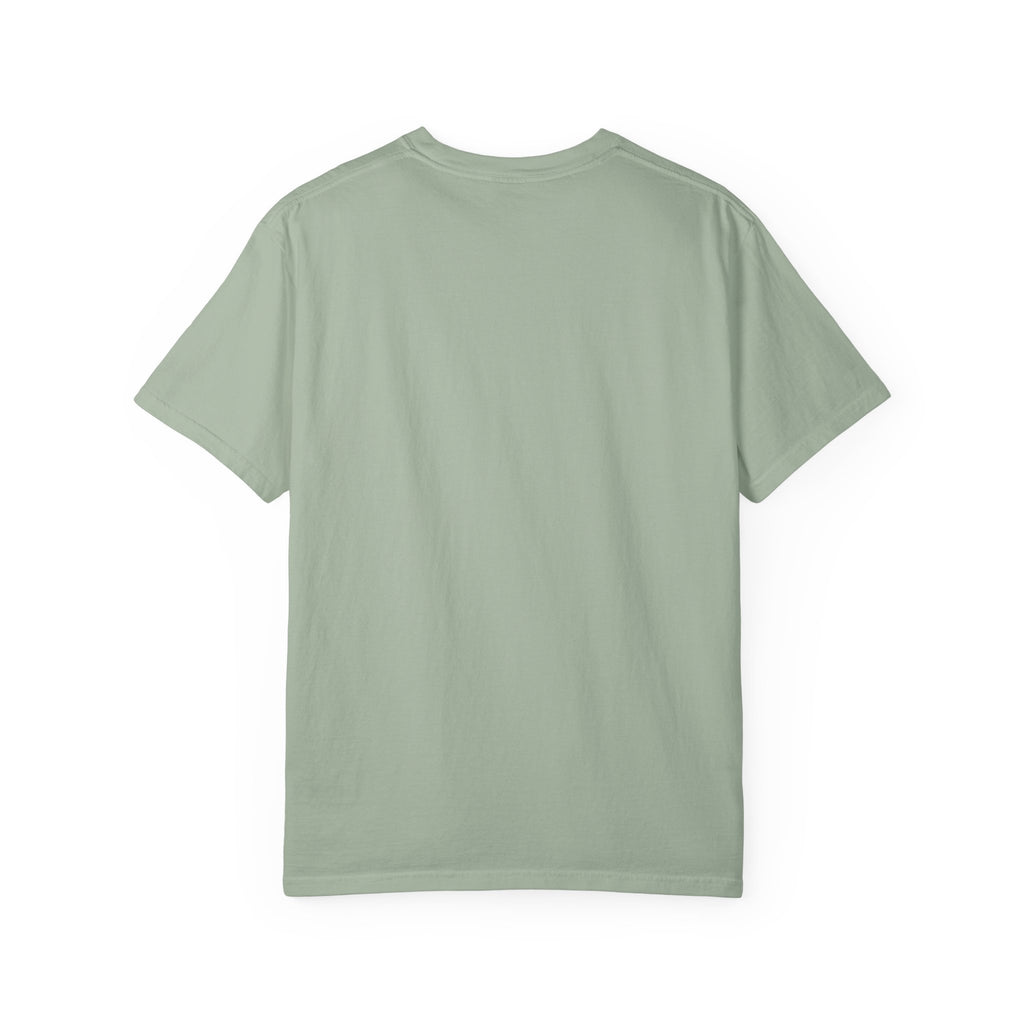 Jet Fighter Pocket T‑Shirt — Minimal Military Aircraft Graphic