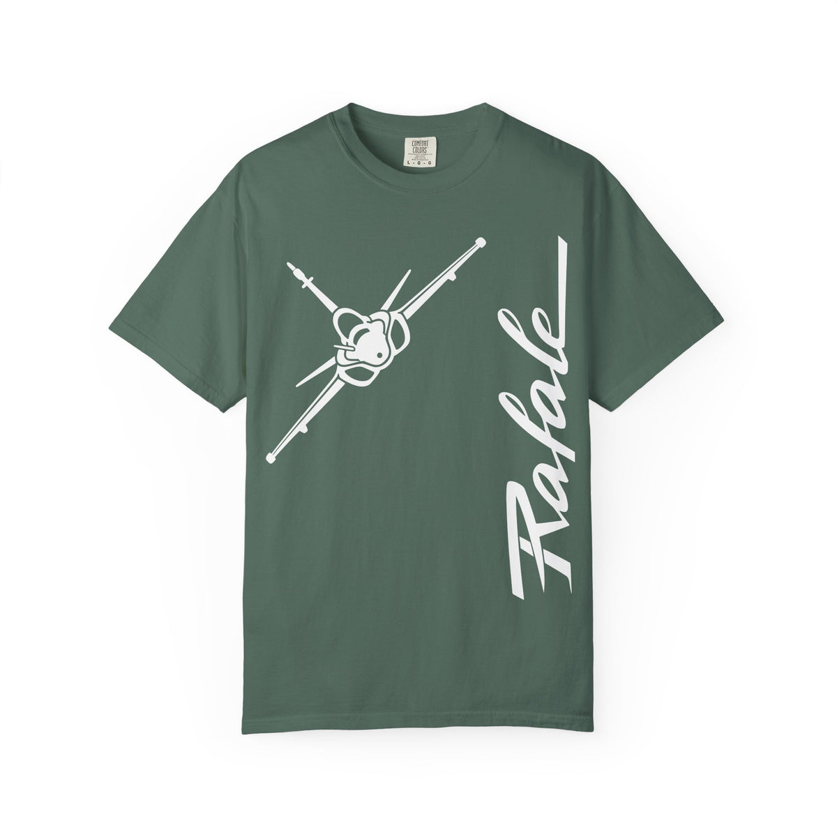 Rafale Jet Graphic T‑Shirt in White