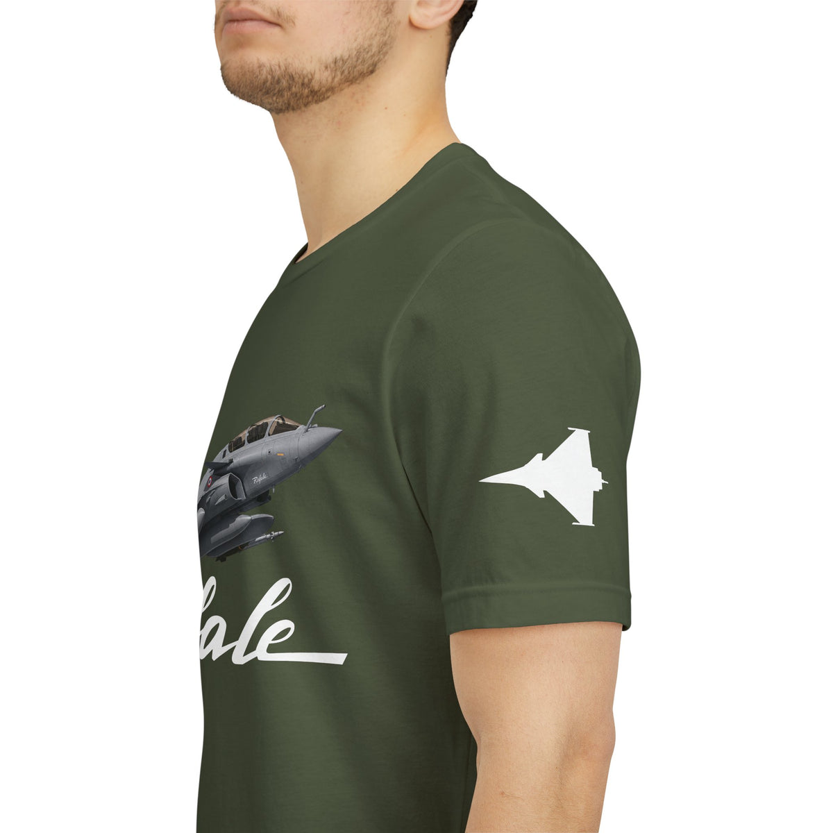 Dassault Rafale Fighter Jet Premium Tee in White