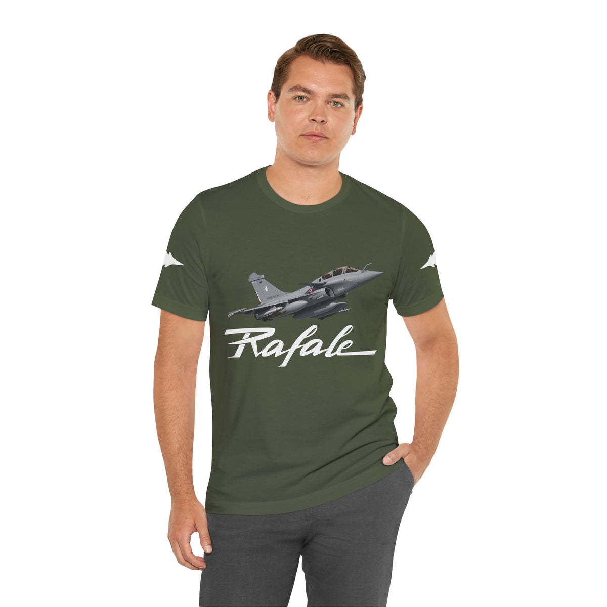 Dassault Rafale Fighter Jet Premium Tee in White