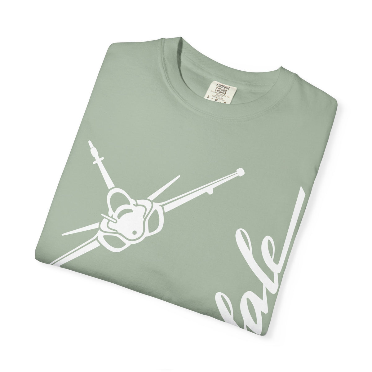 Rafale Jet Graphic T‑Shirt in White