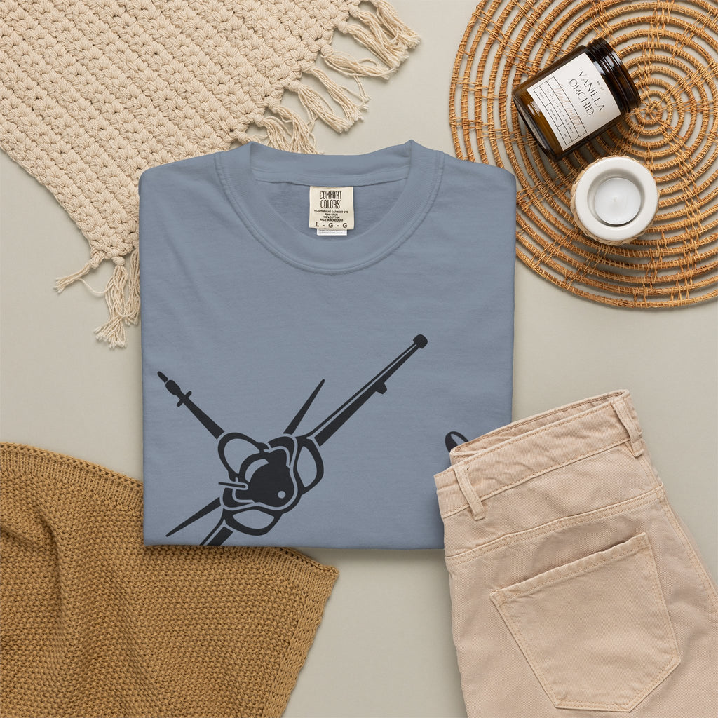 Rafale Jet Graphic T‑Shirt
