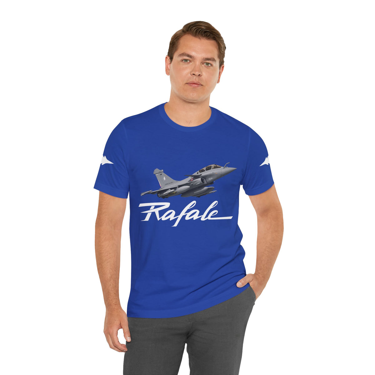 Dassault Rafale Fighter Jet Premium Tee in White
