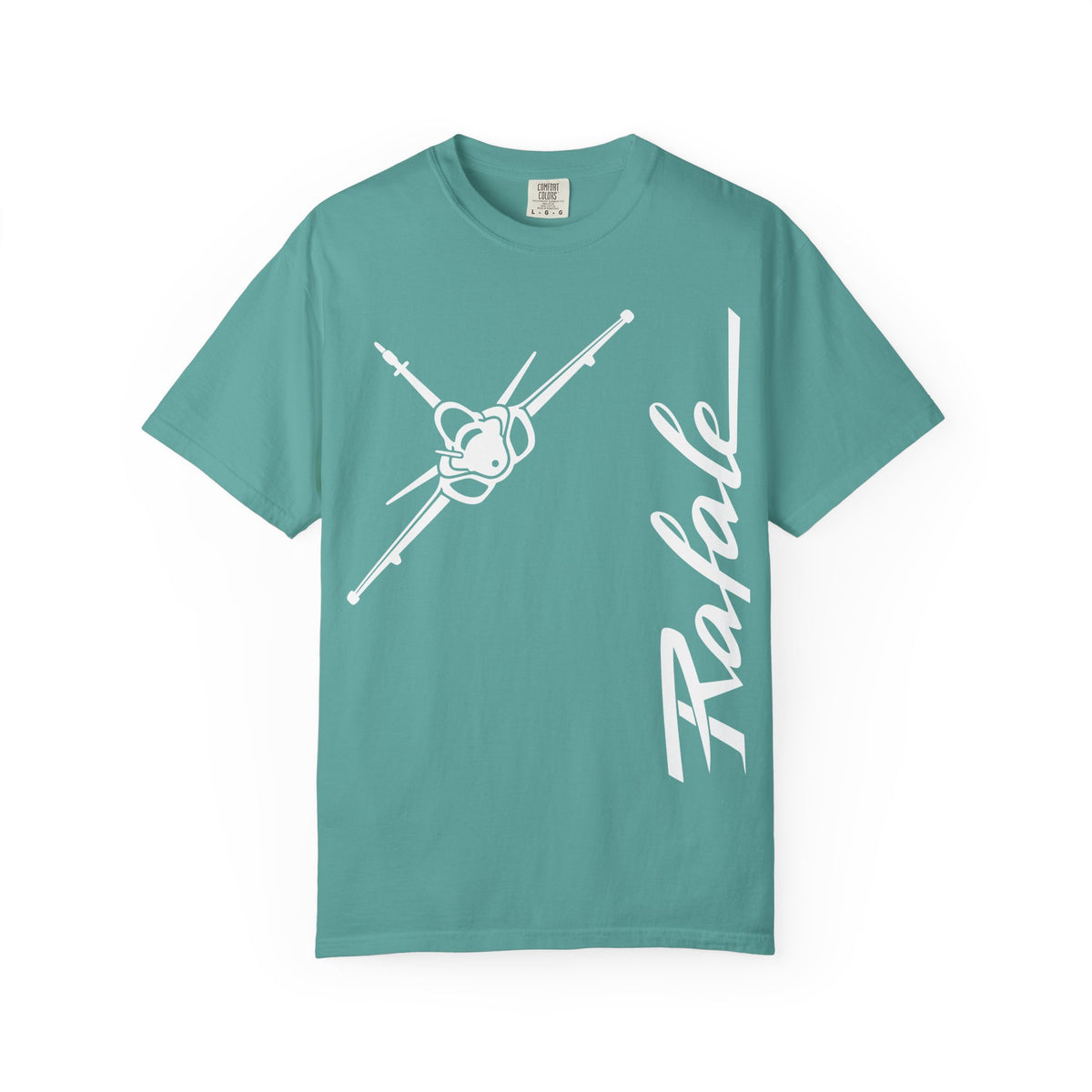 Rafale Jet Graphic T‑Shirt in White