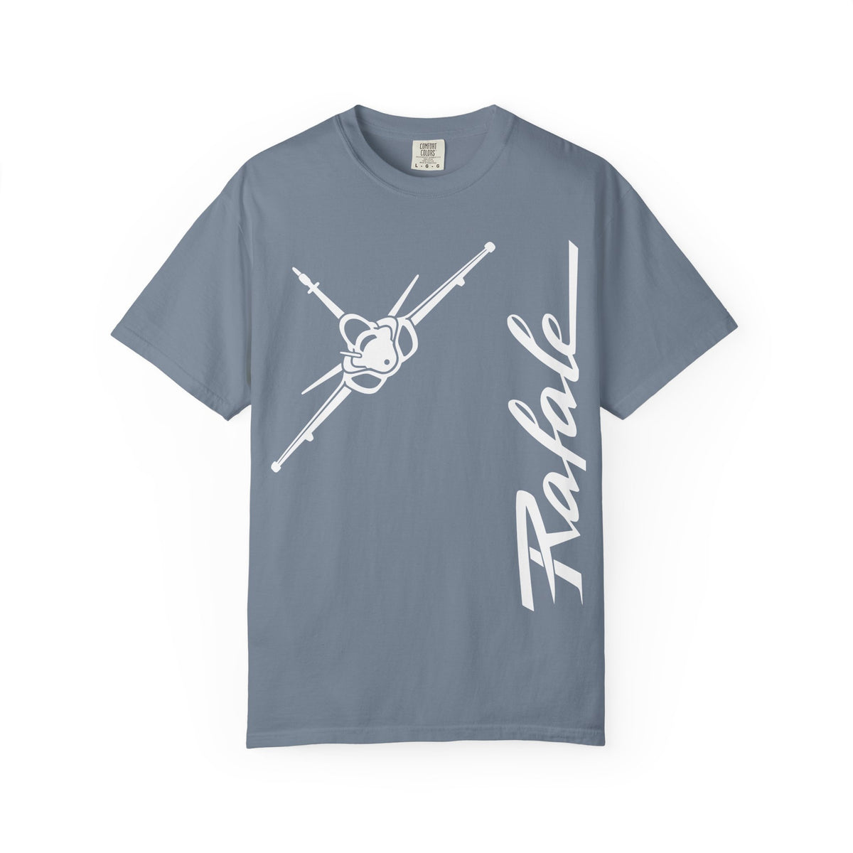 Rafale Jet Graphic T‑Shirt in White