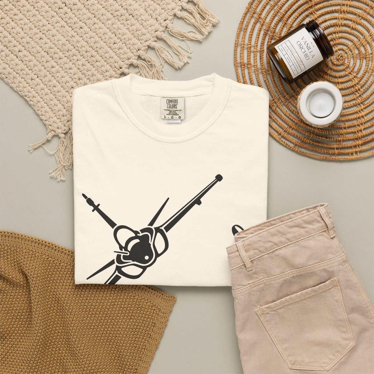 Rafale Jet Graphic T‑Shirt