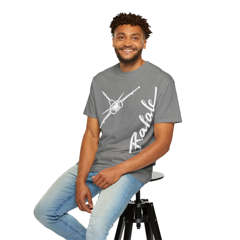 Rafale Jet Graphic T‑Shirt in White