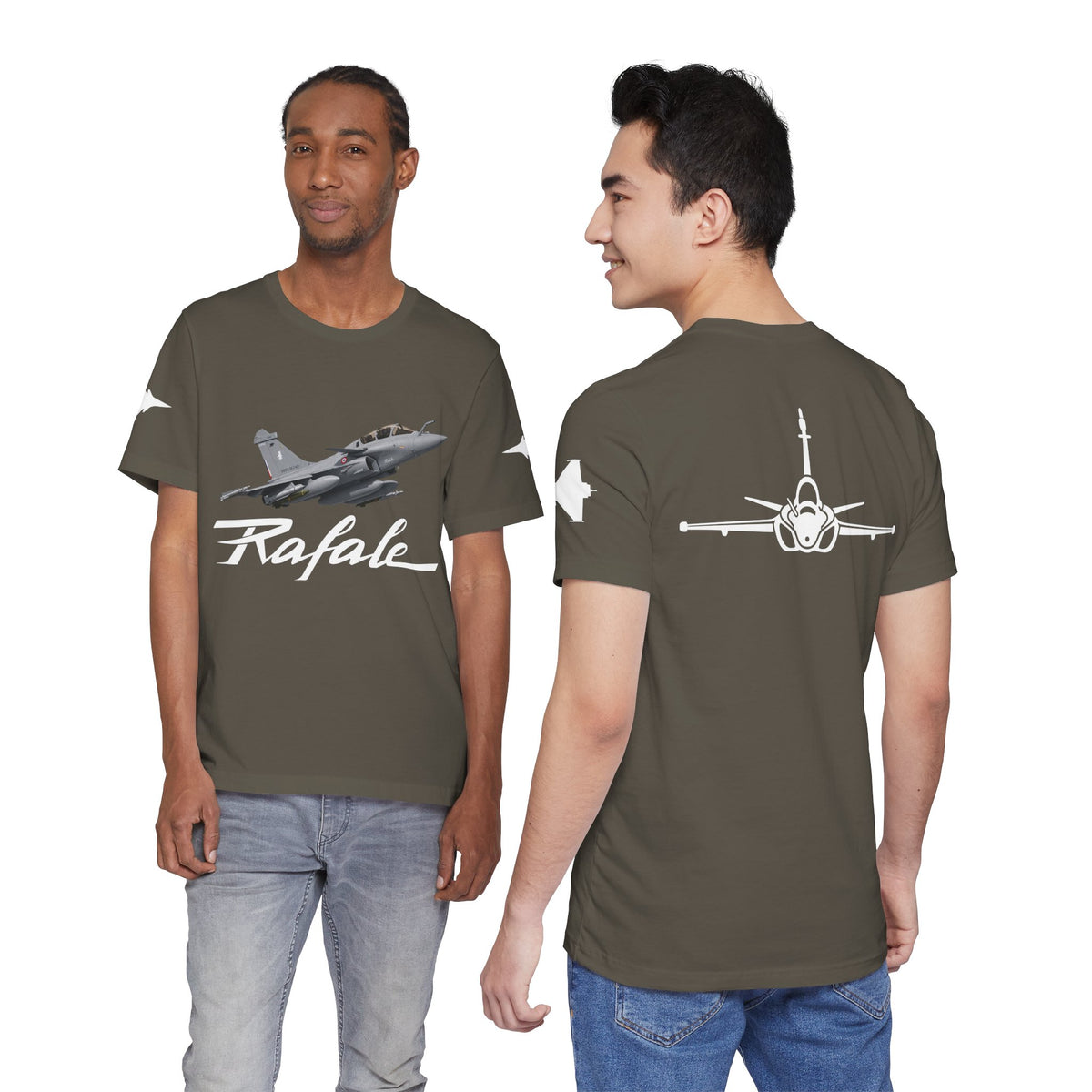 Dassault Rafale Fighter Jet Premium Tee in White
