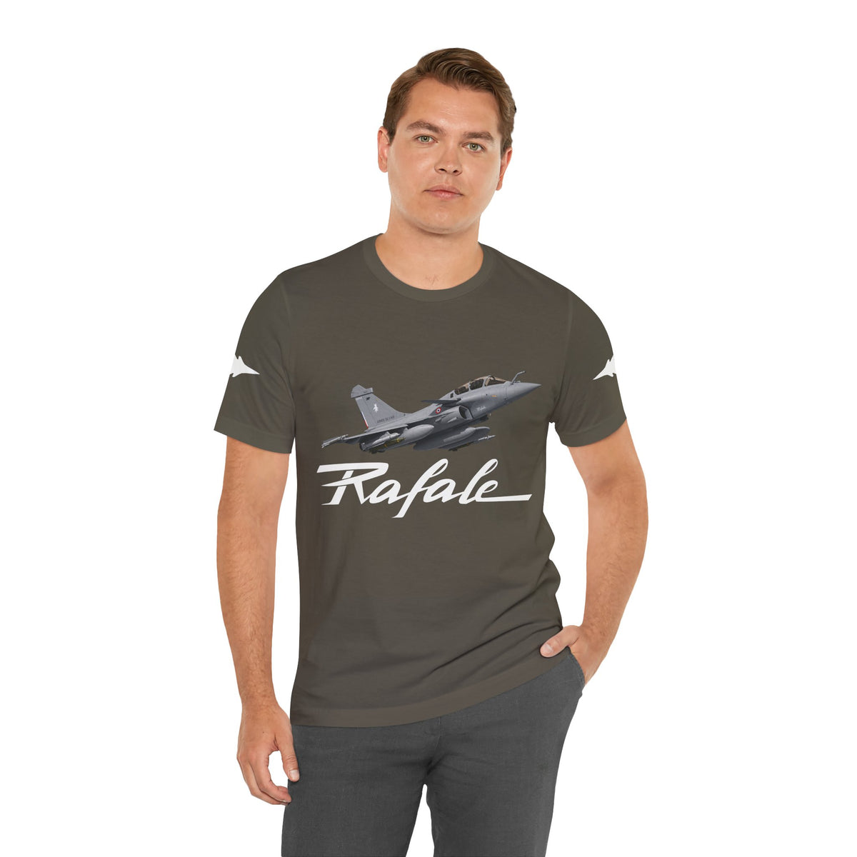 Dassault Rafale Fighter Jet Premium Tee in White