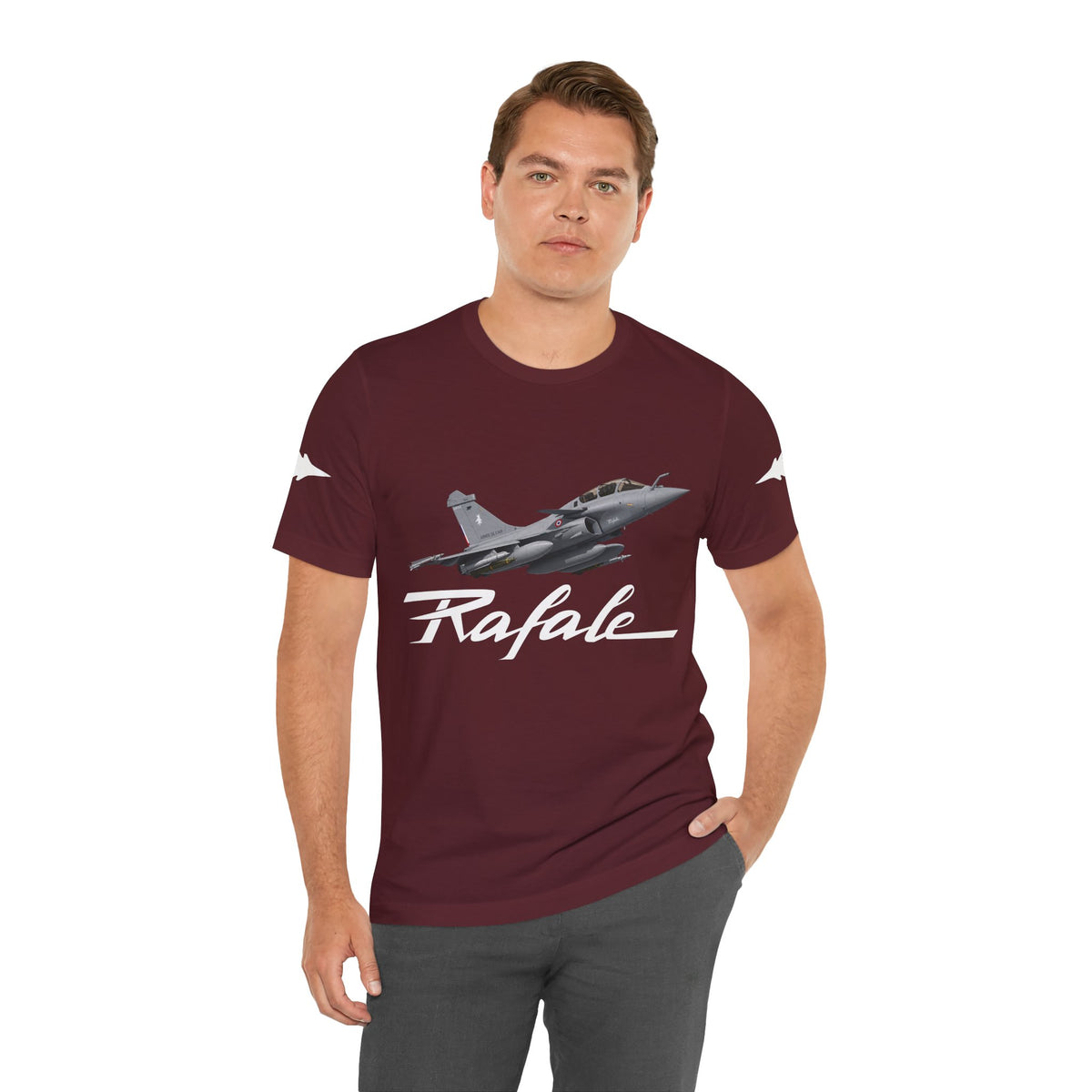 Dassault Rafale Fighter Jet Premium Tee in White