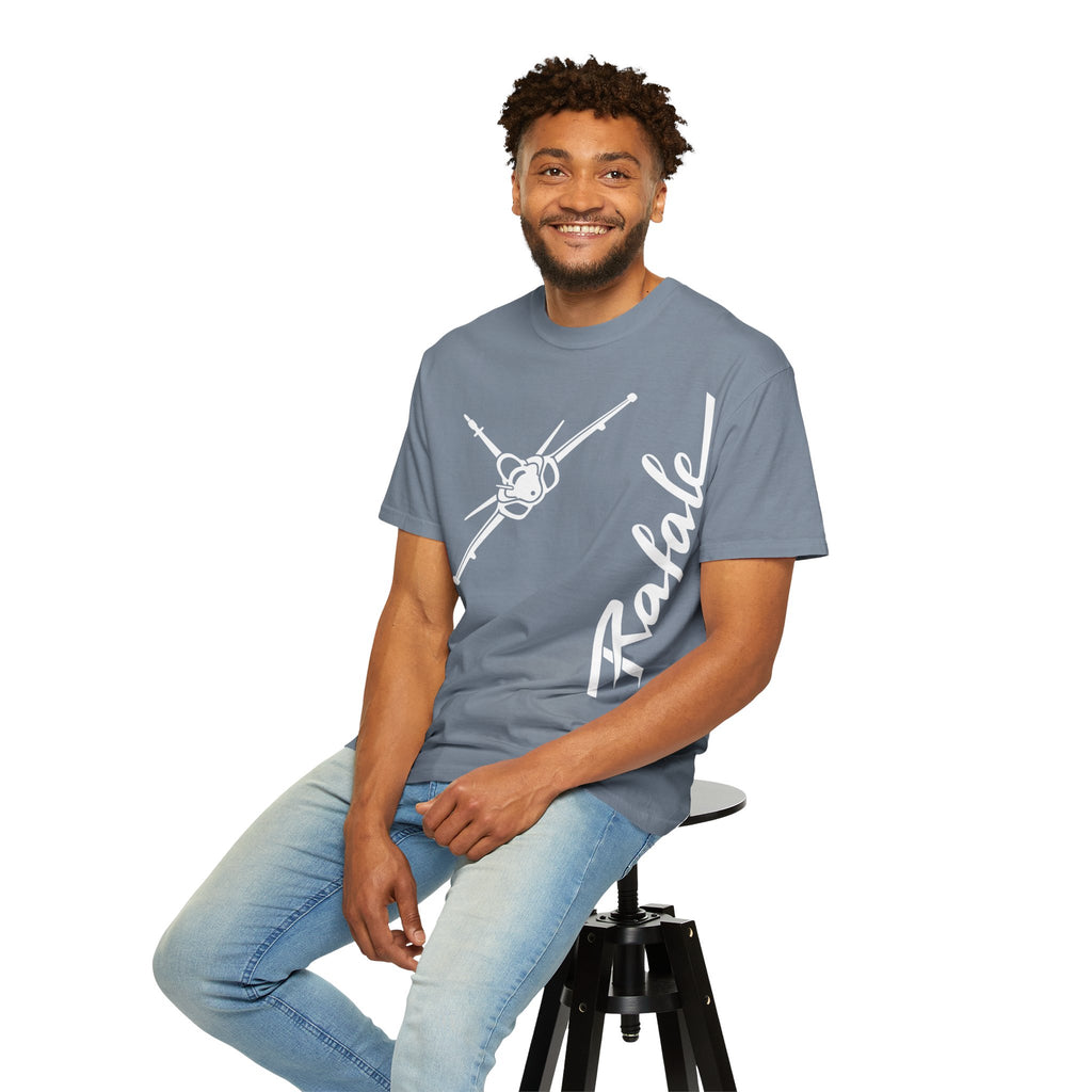 Rafale Jet Graphic T‑Shirt in White