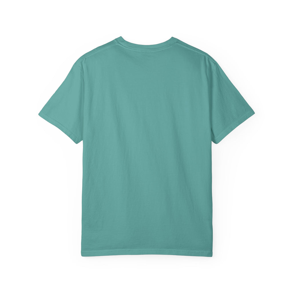 Jet Fighter Pocket T‑Shirt — Minimal Military Aircraft Graphic