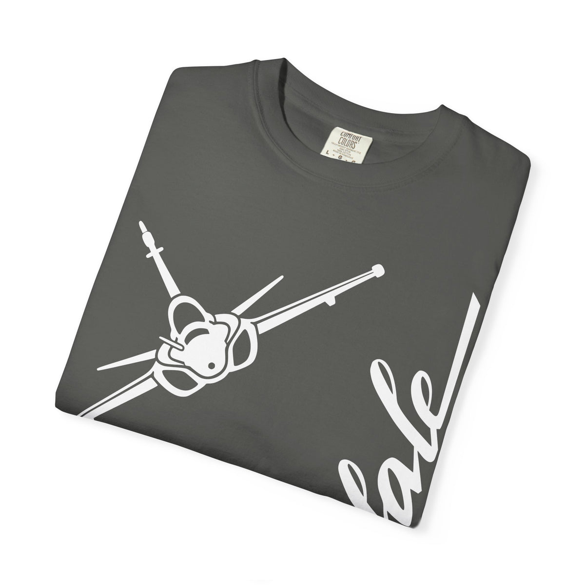 Rafale Jet Graphic T‑Shirt in White
