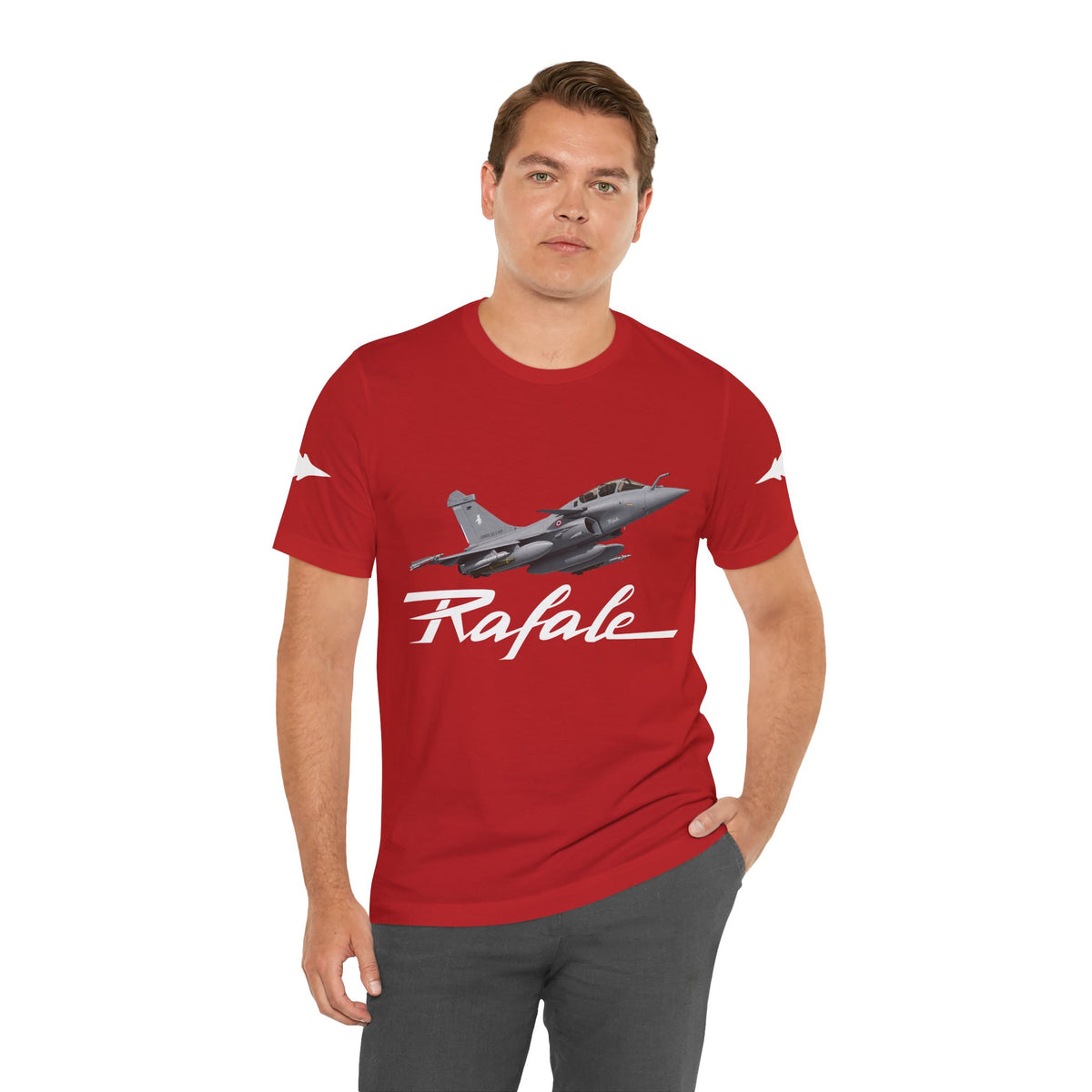 Dassault Rafale Fighter Jet Premium Tee in White