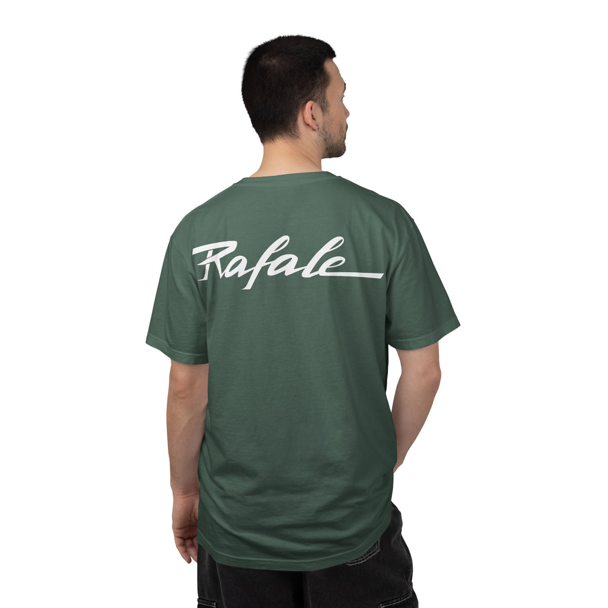 Rafale Jet Graphic T‑Shirt in White