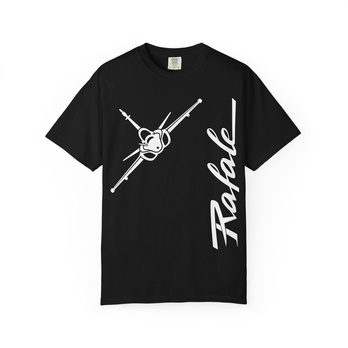 Rafale Jet Graphic T‑Shirt in White