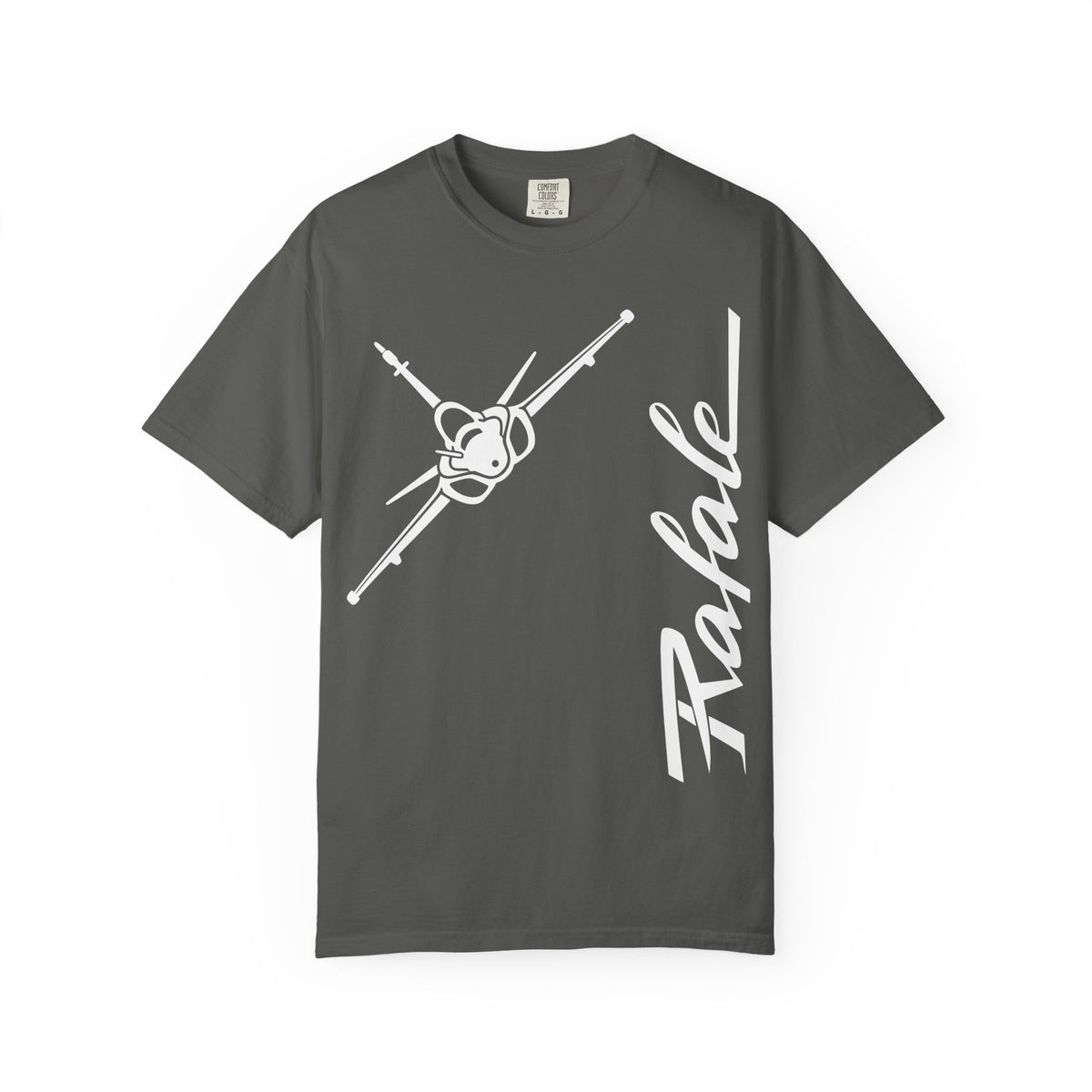 Rafale Jet Graphic T‑Shirt in White