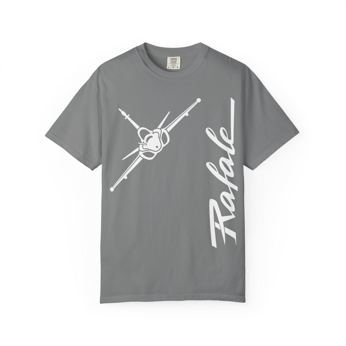 Rafale Jet Graphic T‑Shirt in White